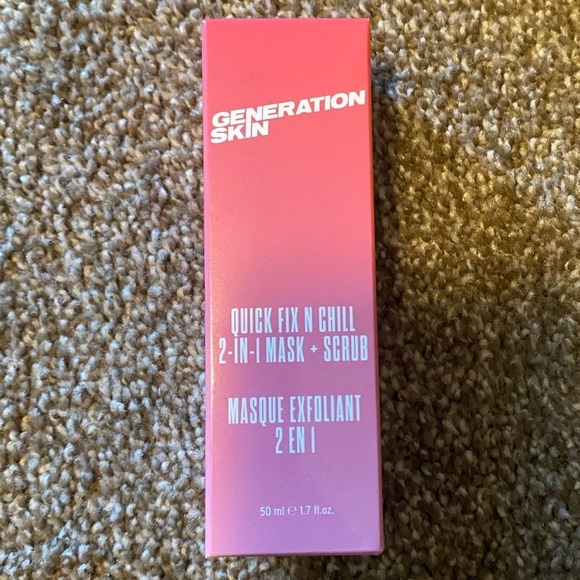 Generation Skin NWT Quick Fix N Chill Mask & Scrub - Picture 2 of 5